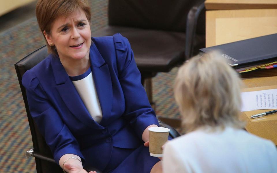 Nicola Sturgeon insisted she will do all she can to help pupils - PA