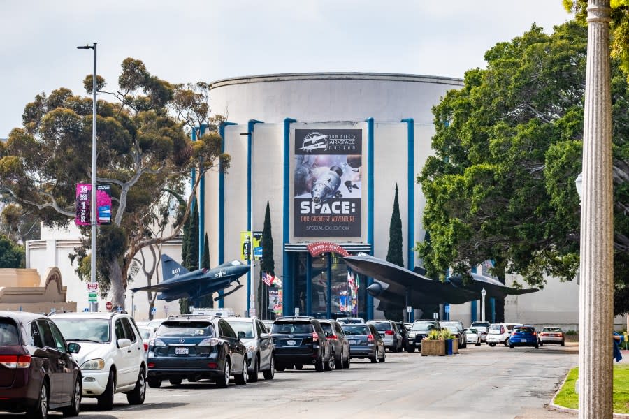 San Diego Air and Space Museum in Balboa Park