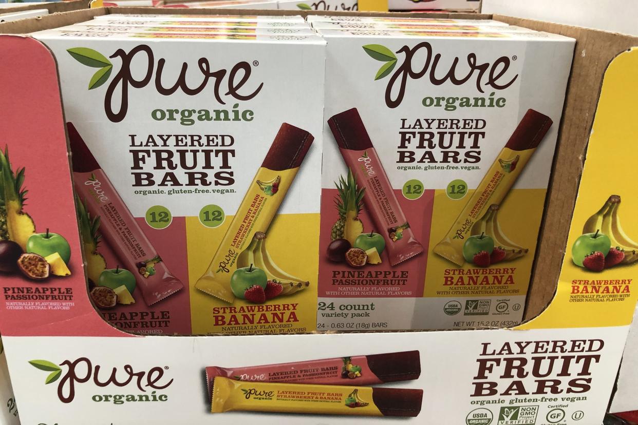 Pure Organic Layered Fruit Bars, 24-Count