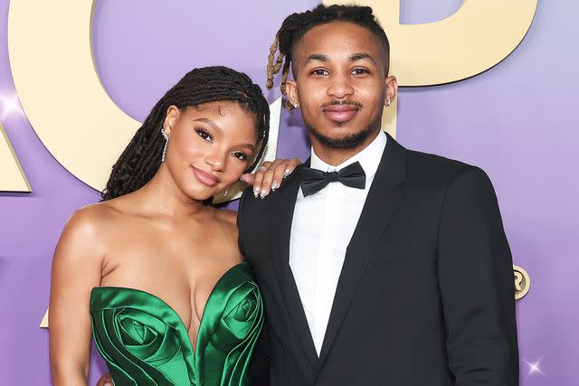 <p>John Salangsang/Variety via Getty</p> Halle Bailey and DDG