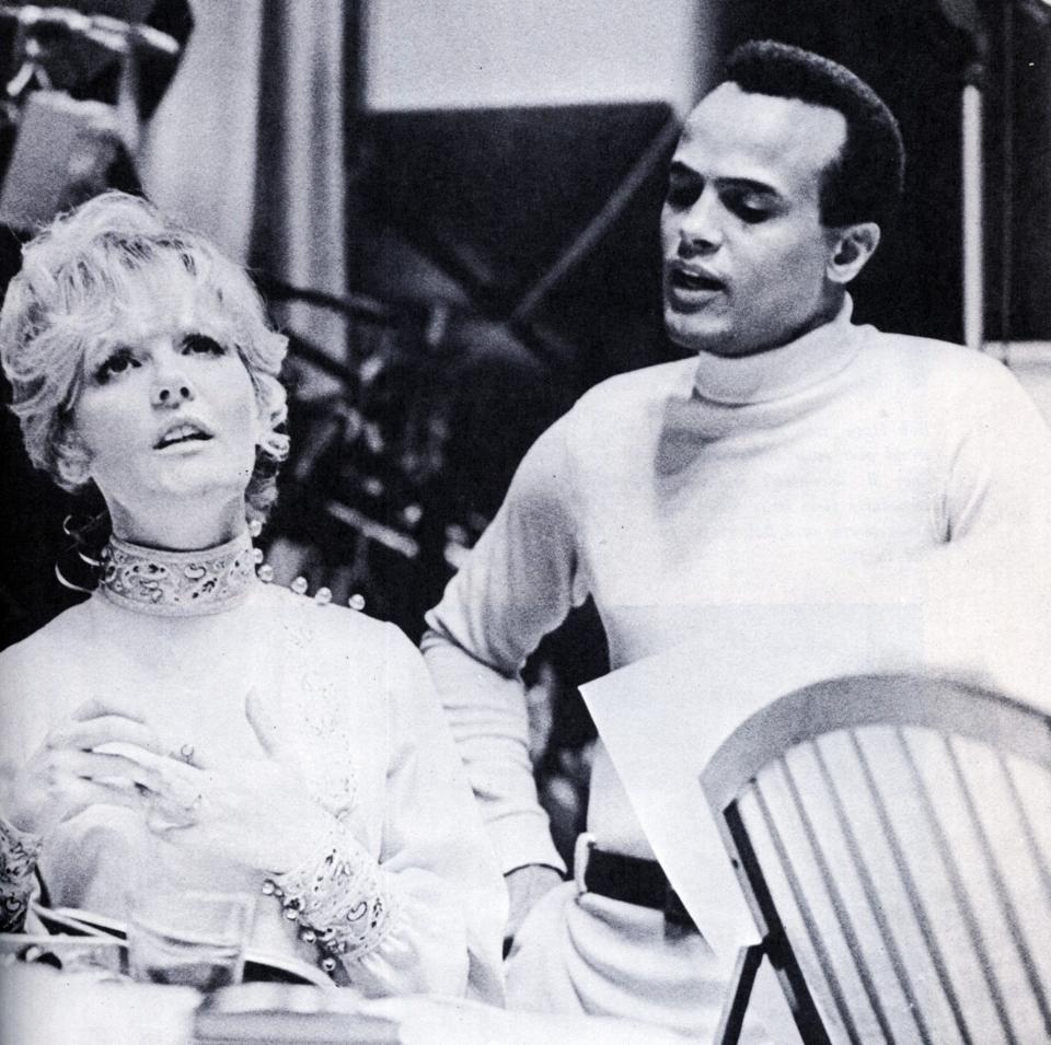 Petula Clark and Harry Belafonte in 1960 - Redferns