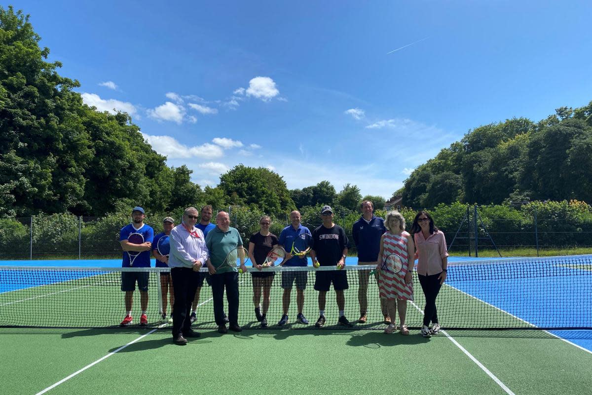 The Quarry Road Tennis Courts are finally back open after unexpected delays <i>(Image: Newsquest)</i>