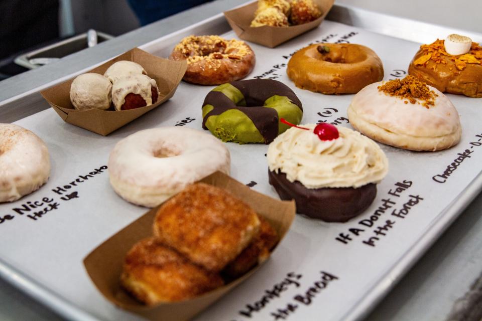 You get to sample LoDG donuts on the food tour of Central Avenue in Jersey City.