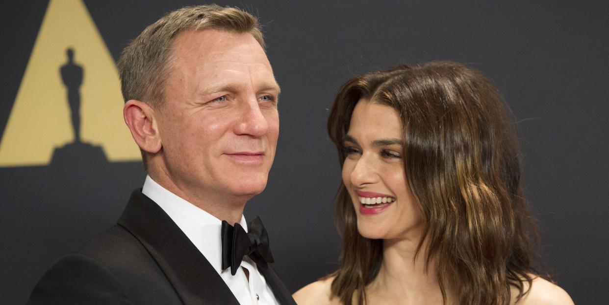 actors daniel craig l and rachel weisz attend the 7th annual governors awards honoring spike lee, gena rowlands and debbie reynolds, in hollywood, california, on november 14, 2015afp photo valerie macon photo credit should read valerie maconafp via getty images