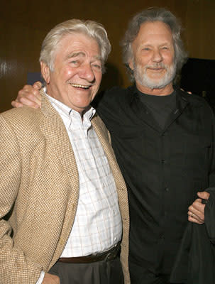 Seymour Cassel and Kris Kristofferson at the Los Angeles premiere of THINKFilm's The Wendell Baker Story