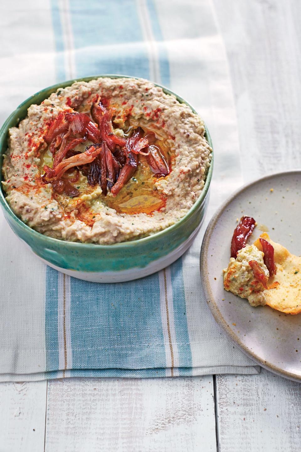 Smoky Field Pea Hummus