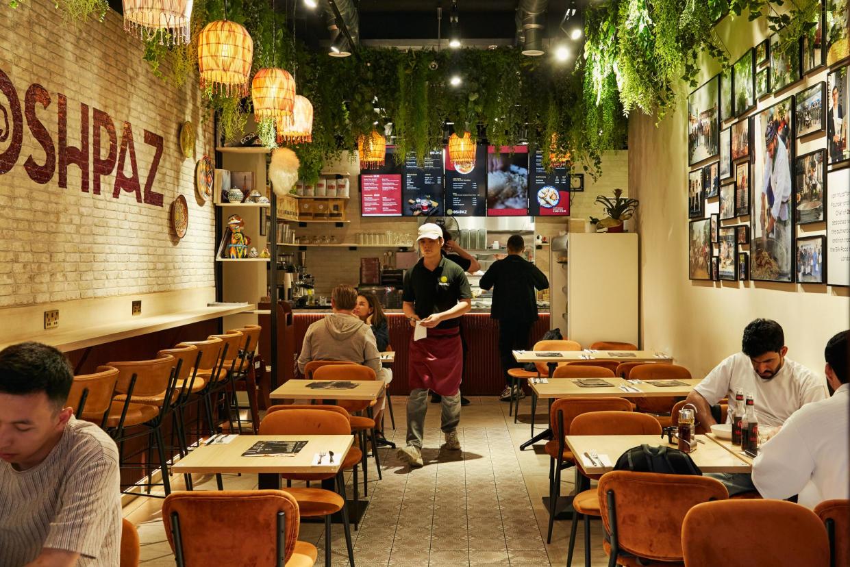 <span>OshPaz, London W1: ‘Walk-ins welcome, solo diners treasured. Bliss.’</span><span>Photograph: Matthew Hague/The Guardian</span>