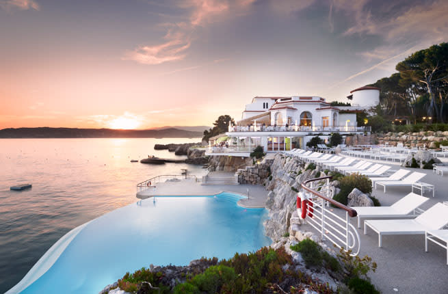 <p><strong>Where: </strong>Cap d'Antibes, France</p> <p>It’s hard to imagine a more glamorous hotel in the south of France than the . Located in the Cap d'Antibes, this hotel has hosted the likes of the Duke and Duchess of Windsor and Marlene Dietrich, as well as Marc Chagall, who spent days sketching on the beach. F. Scott and Zelda Fitzgerald were frequent guests, and the hotel makes an appearance in <em>Tender is the Night</em> (renamed the Hôtel des Étrangers). The Hôtel du Cap was famous for only accepting cash and wire transfers until 2006, and it's <em>the</em> place to stay during the .</p> <p><strong>Insider Tip:</strong> The hotel underwent a $67 million renovation in 2011; adding televisions to the guest rooms was one of the biggest changes made.</p> <p><strong>Plan Your Trip: </strong>Visit </p>