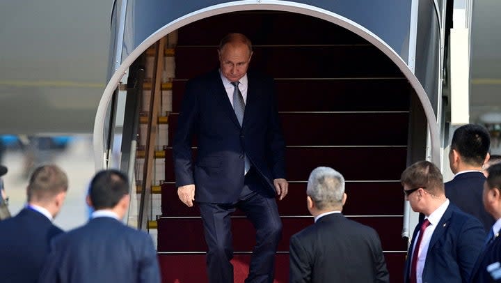 Putin arrives in China on second foreign trip since March 2023 (Telegram)