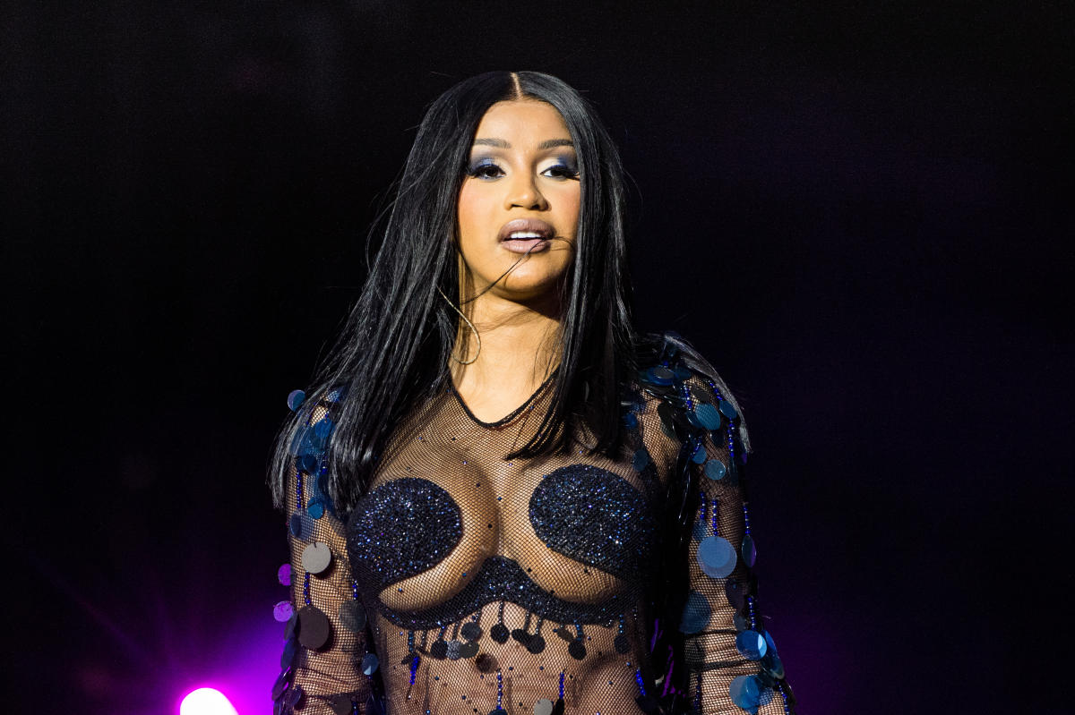 THE BREAST PART: Cardi B enjoying larger boobs thanks to pregnancy