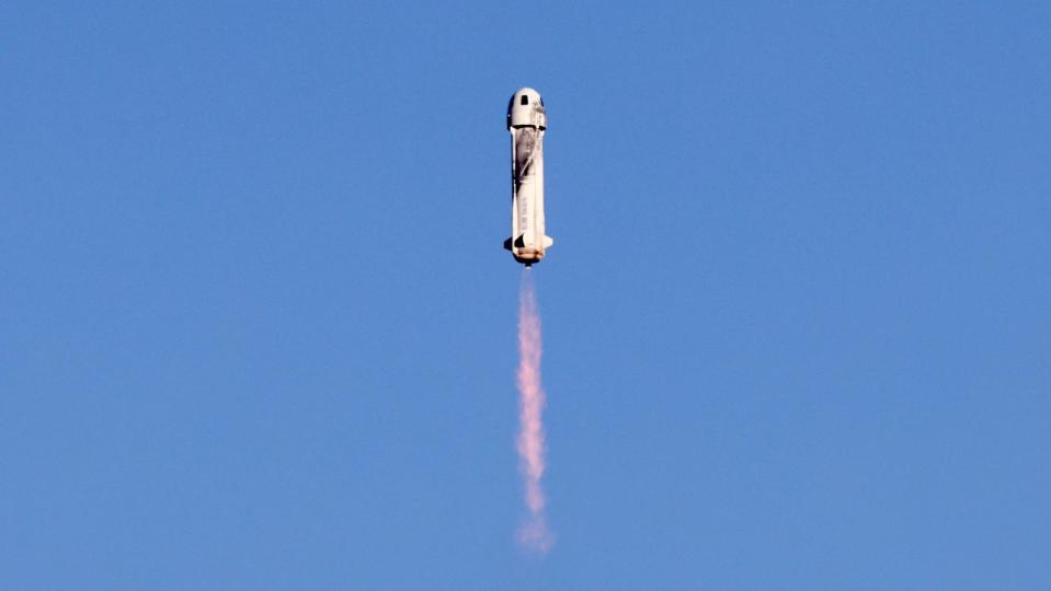 Unmanned Blue Origin Tourism Rocket Successfully Launched From West Texas