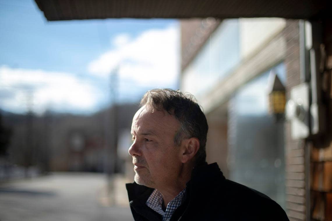 Harlan County Magistrate Paul Browning is photographed in downtown Cumberland, Ky., on Friday, January 27, 2023.