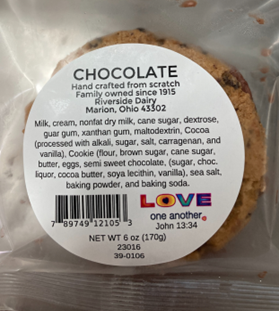 Riverside Ice Cream is voluntarily recalling several ice cream sandwiches because the label doesn't list wheat as a possible allergen.