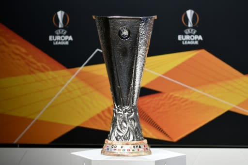 The UEFA Europa League trophy