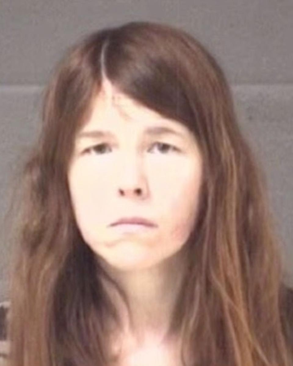 Heather Unbehaun pictured in mugshot (Buncombe County Jail)