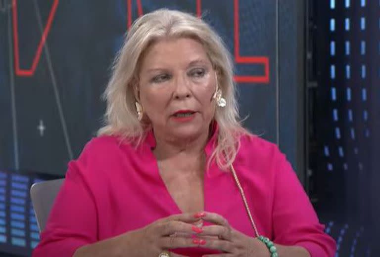 Elisa Carrió en LN+