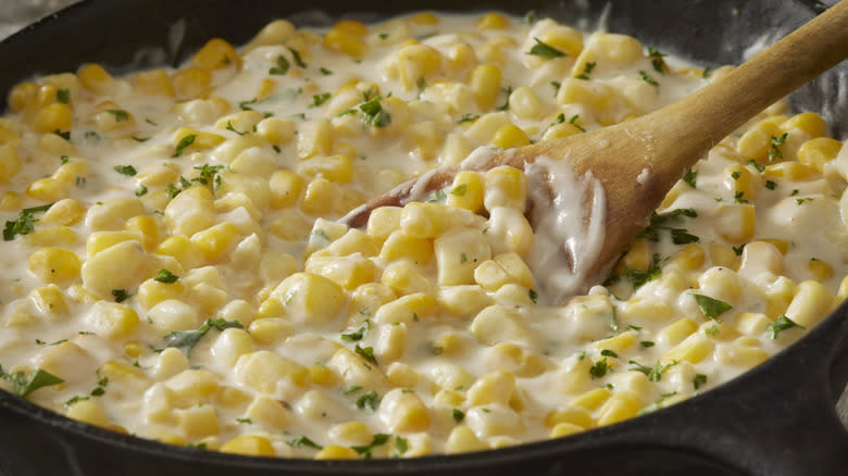 corn with cheese and seasonings