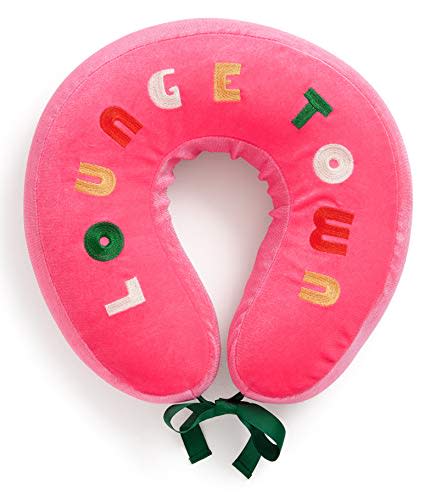 17) Getaway Pink Travel Neck Pillow