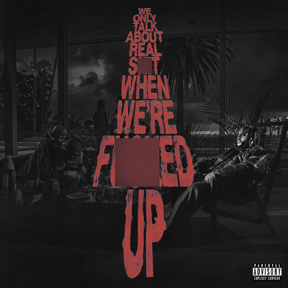 Bas ‘We Only Talk About Real Sh*t When We’re F**ked Up’ cover art