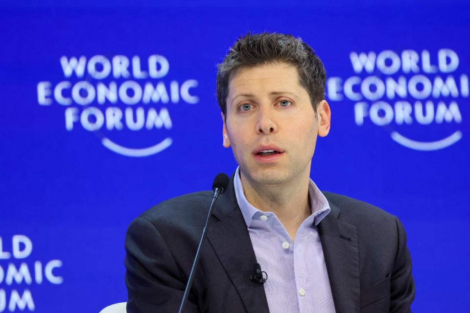 OpenAI公司執行長阿特曼（Sam Altman））。路透社