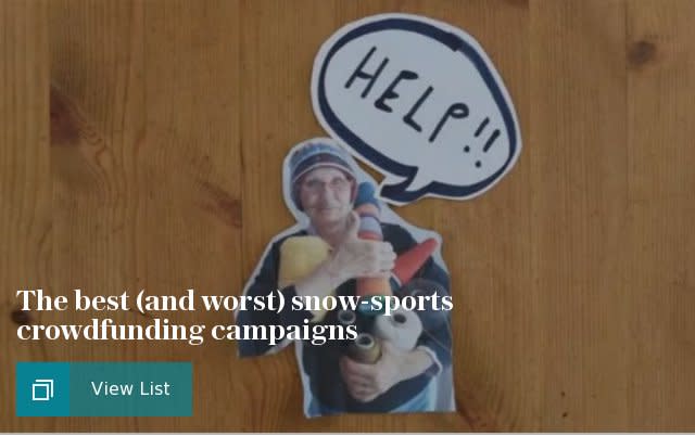 The best and worst snow-sports crowdfunding