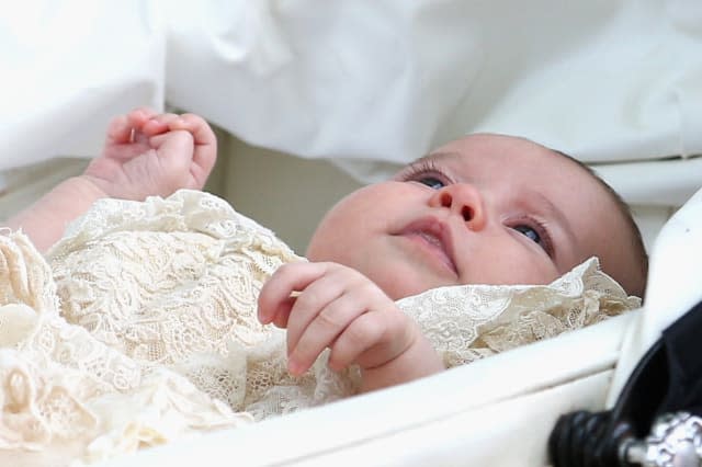 The Christening Of Princess Charlotte Of Cambridge