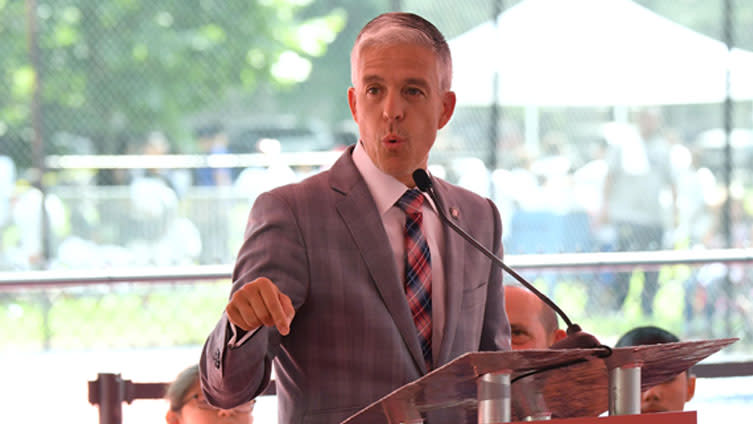 Chicago Fire president and general manager Nelson Rodriguez. (NBC Sports Chicago)