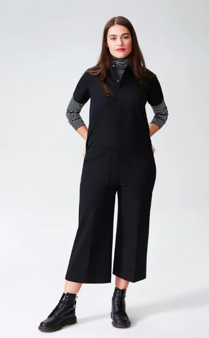 Kate Stretch Cotton Twill Jumpsuit (Photo via Universal Standard)