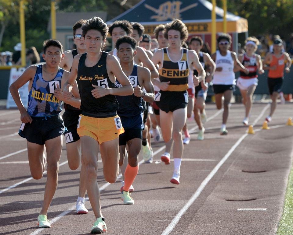 Daniel Appleford of Newbury Park will compete in the 3,200 at the state track meet.