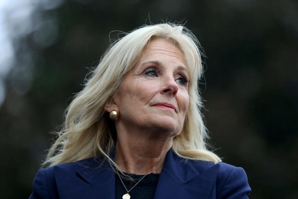 First Lady Dr. Jill Biden visits Portsmouth for 4th of July weekend on July 3, 2021.