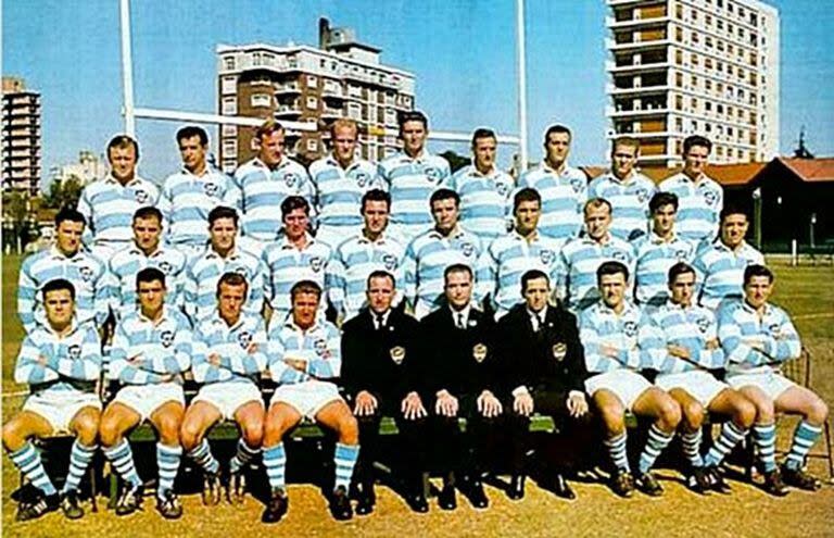 Los Pumas de 1965, un equipo icónico del rugby argentino.