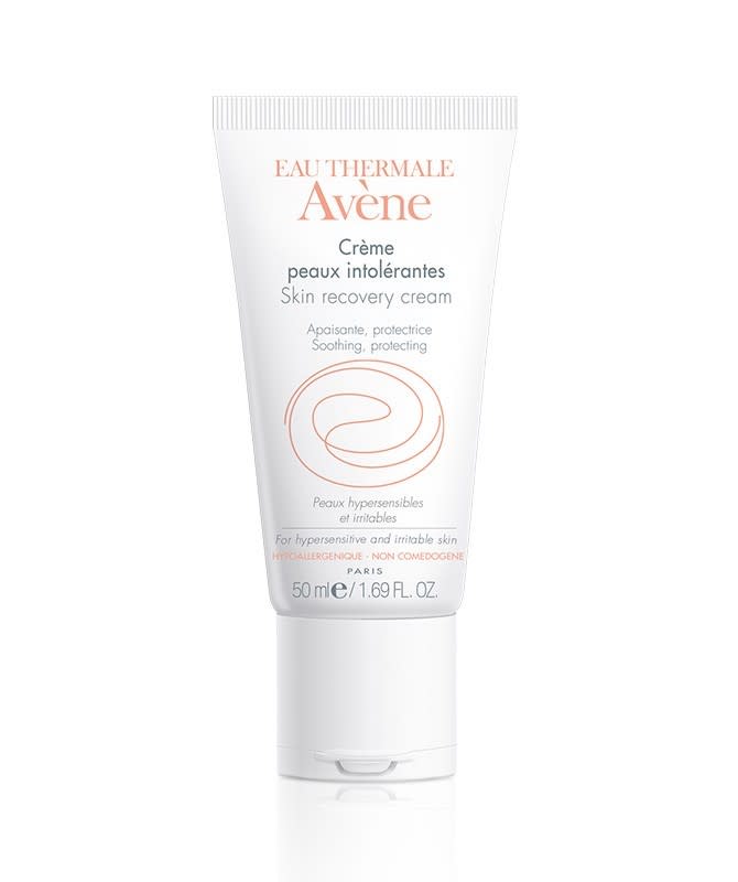 <p>Avene Skin Recovery Cream, £12.37 <br></p><p>If you skin has not handled the sudden change very well, try this ultra calming recovery cream. It’s designed to bring comfort to troubled skin, so it’s great for wind-burns and itchy patches too.</p><p><a href="http://tidd.ly/a14a470" rel="nofollow noopener" target="_blank" data-ylk="slk:Buy here;elm:context_link;itc:0;sec:content-canvas" class="link ">Buy here</a></p><p><br></p>