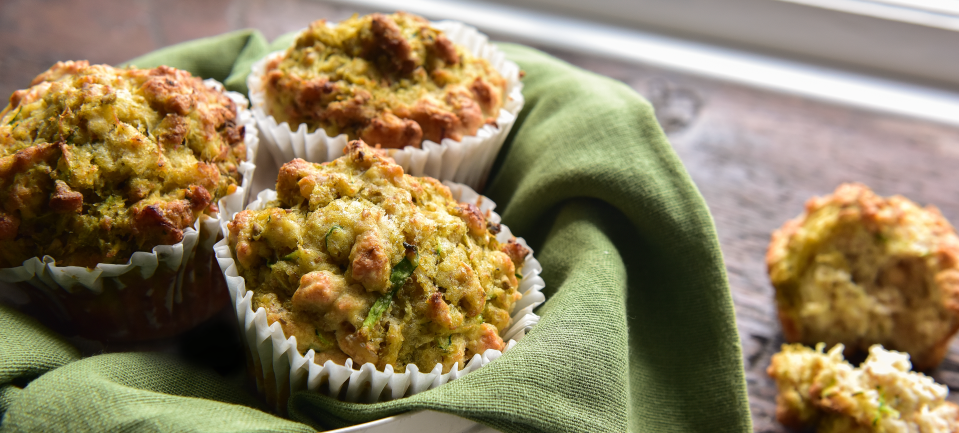 These quick muffins can be eaten immediately or frozen and served later (Carr’s Flour)