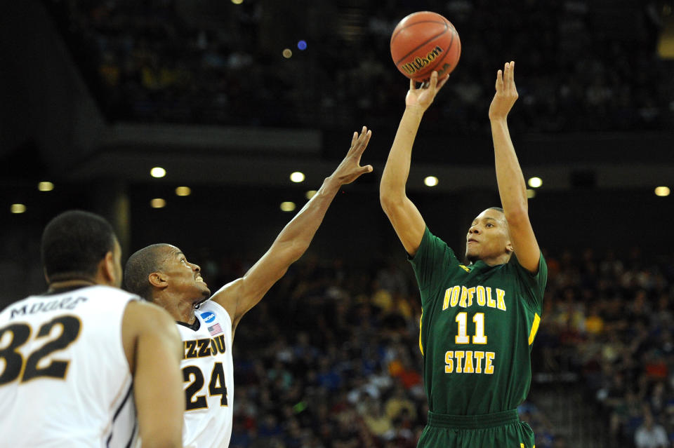 NCAA Basketball Tournament - Norfolk St v Missouri