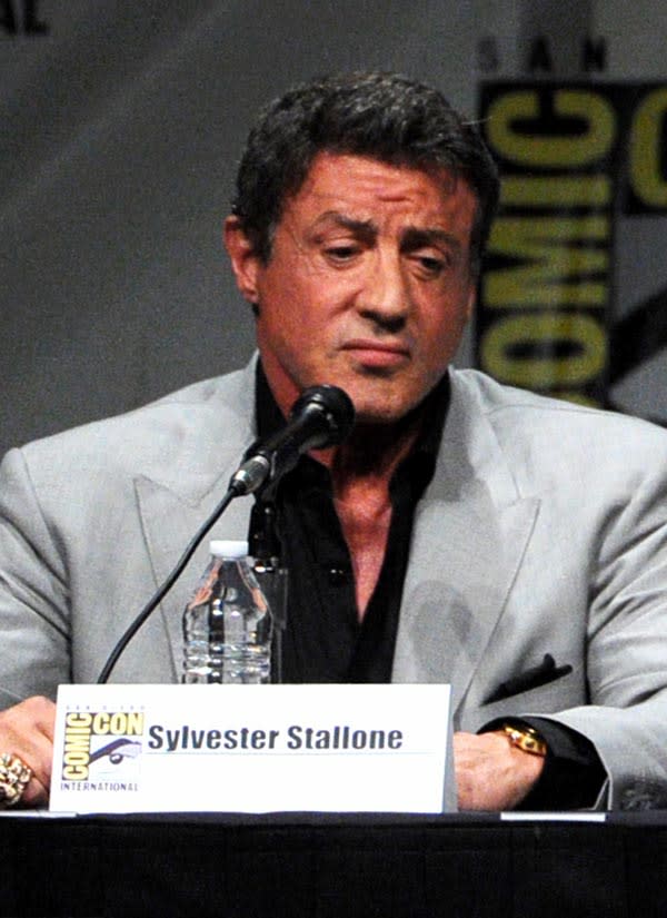 Sylvester Stallone Celebrates At Comic-Com The Day Before His Son Dies — So Sad