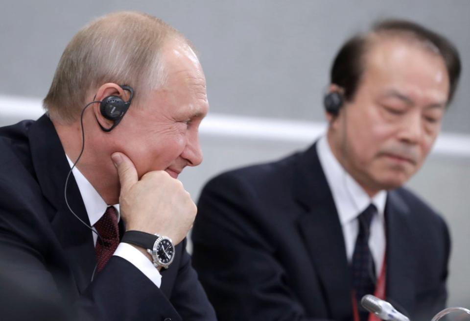 Vladimir Putin hinted Russia will increase gas supplies (Michael Metzel/TASS/PA) (PA Media)