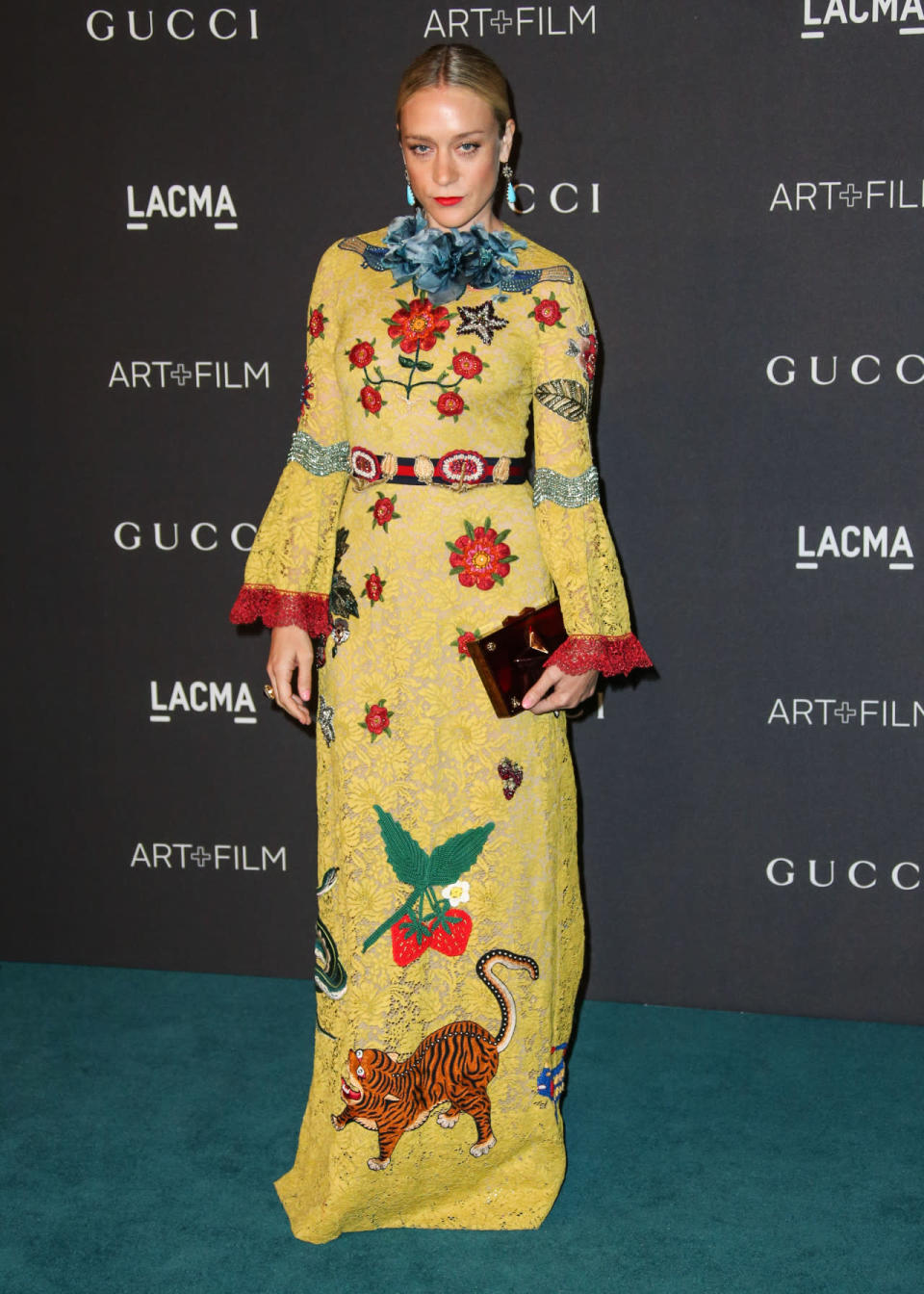 Chloe Sevigny at the 2015 LACMA Art + Film Gala