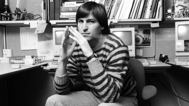 Steve Jobs in Steve Jobs: The Man in the Machine.