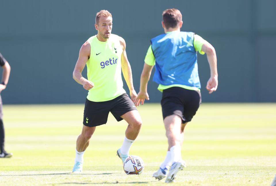 Kane will play at Stamford Bridge  (Tottenham Hotspur FC via Getty Images)