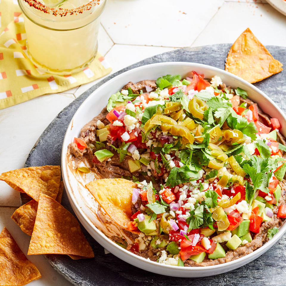 Loaded Black Bean Dip