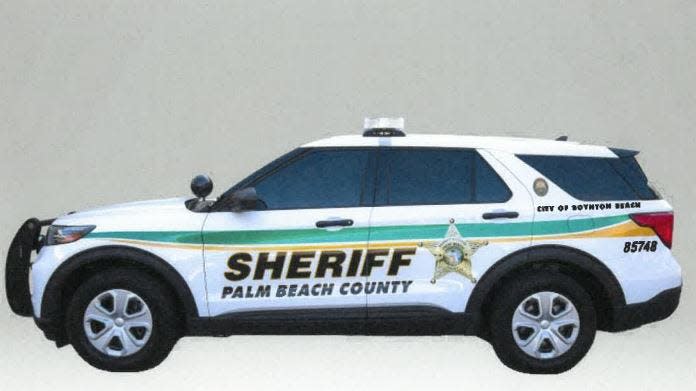 PBSO patrol vehicles would have been marked with "City of Boynton Beach" if a merger had taken place.