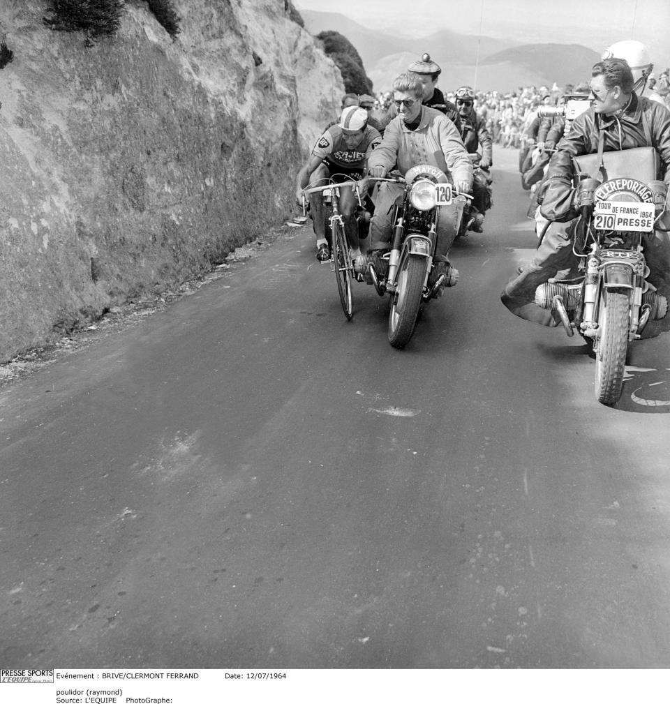 Poulidor and Anquetil on Puy du Dome