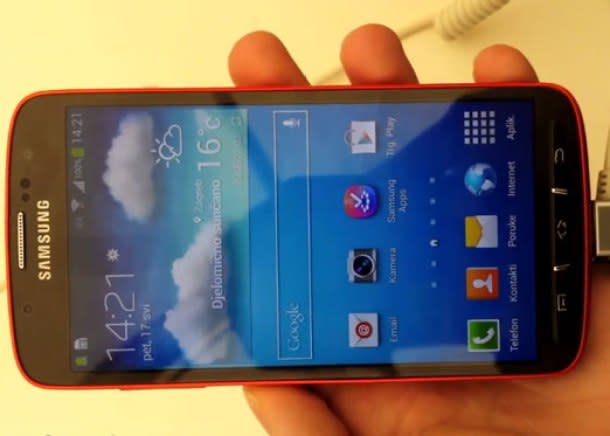 Samsung Galaxy S4 Active Video