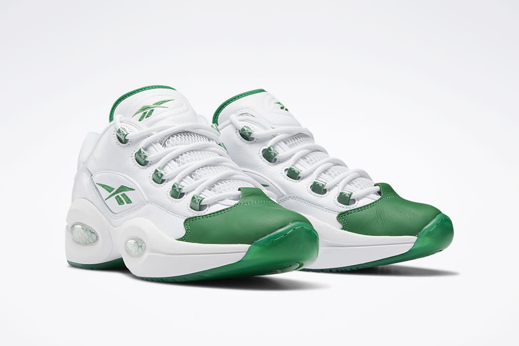 Reebok Question Low “Green Toe.” - Credit: Courtesy of Reebok