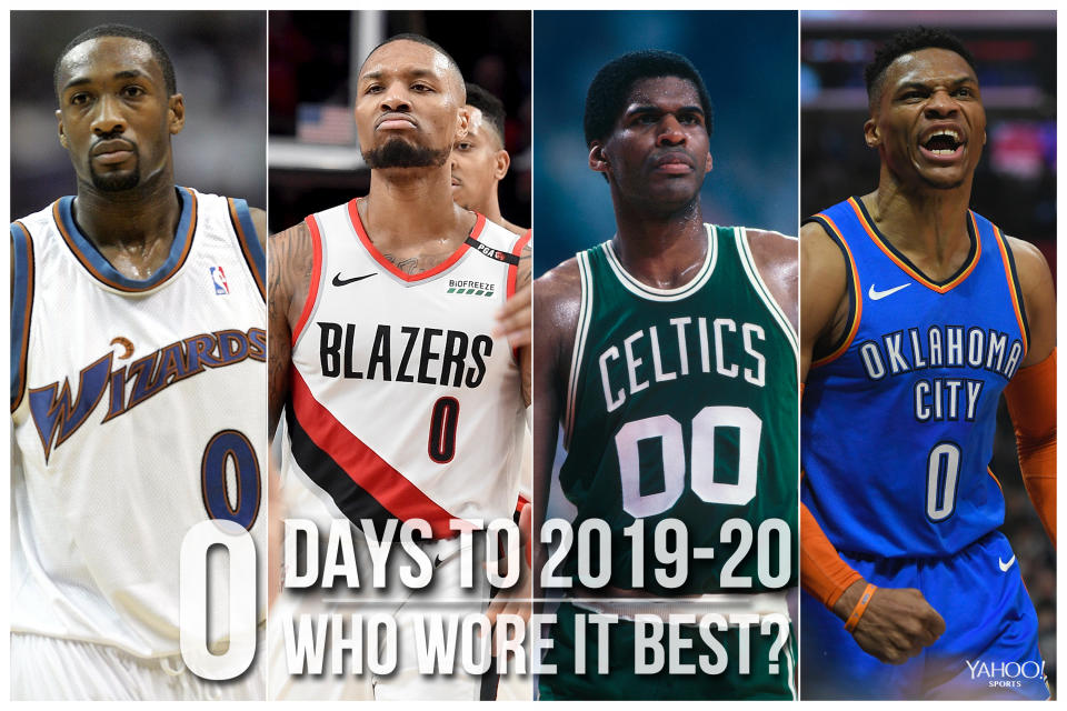 Which NBA player wore No. 00 best?