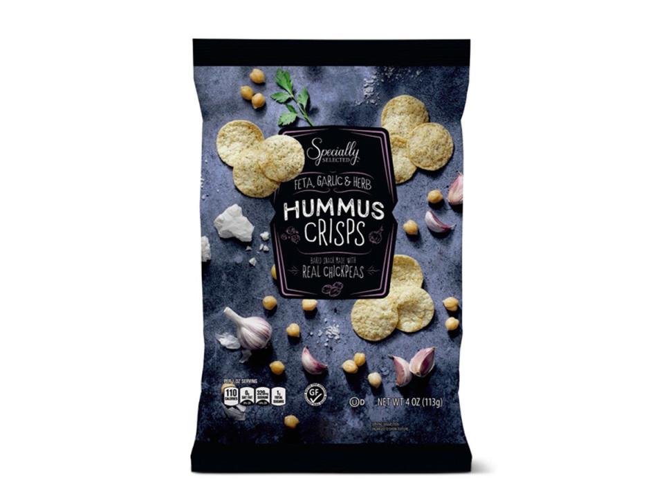 Specially Selected hummus crisps