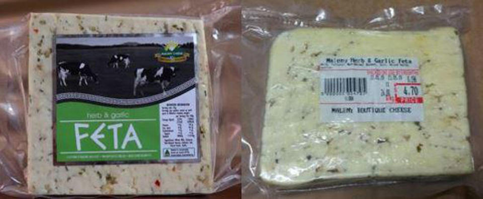 Maleny Cheese’s herb and garlic feta has been recalled over fears of E.coli contamination. Source: ACCC