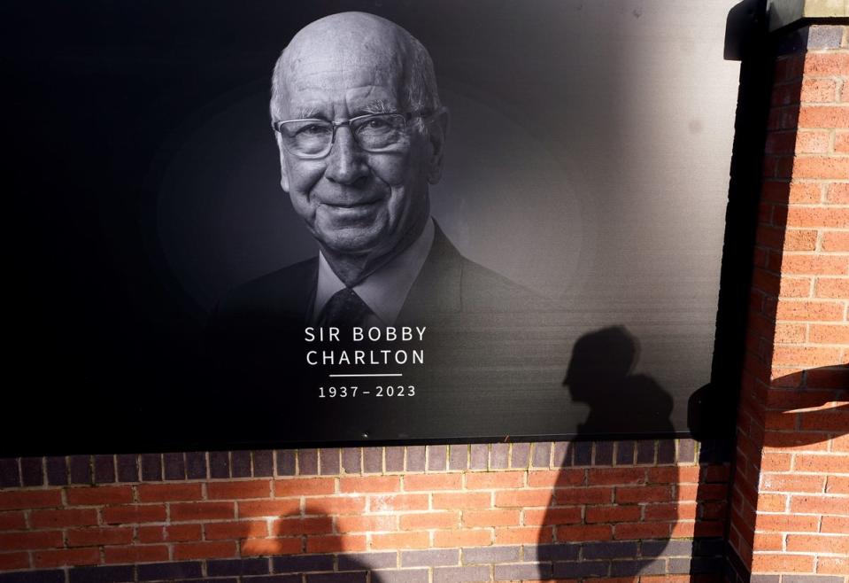 Sir Bobby Charlton was one of the most beloved figures in Manchester United history (PA)