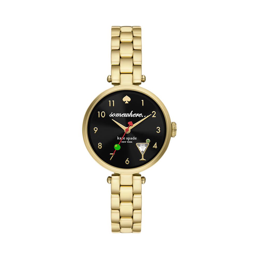 <p><a href="https://go.redirectingat.com?id=74968X1596630&url=https%3A%2F%2Fwww.katespade.com%2Fproducts%2Fholland-gold-tone-stainless-steel-watch%2FKSW1806.html&sref=https%3A%2F%2Fwww.elle.com%2Ffashion%2Fshopping%2Fg38638789%2Fsentimental-gifts%2F" rel="nofollow noopener" target="_blank" data-ylk="slk:Shop Now;elm:context_link;itc:0;sec:content-canvas" class="link rapid-noclick-resp">Shop Now</a></p><p>Holland Gold-Tone Watch</p><p>katespade.com</p><p>$228.00</p>