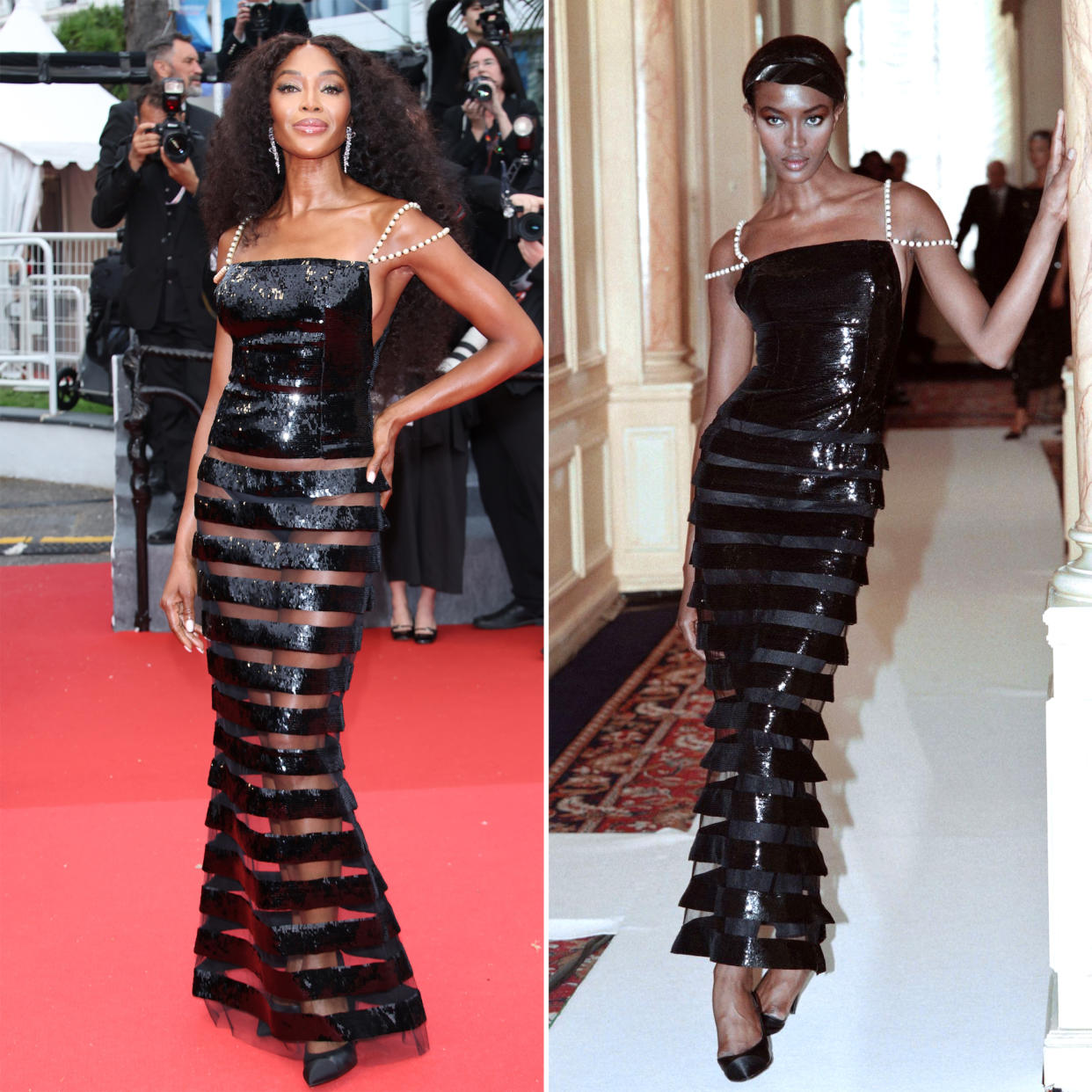 Naomi Campbell Rewears 1996 Dress at Cannes